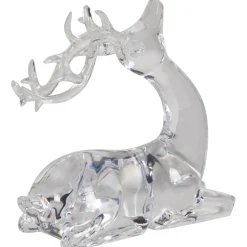 Laying Acrylic Deer Christmas Decoration - 6.25