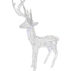 LED Color Changing Commercial Grade Acrylic Reindeer Outdoor Christmas Decoration - 46.5
