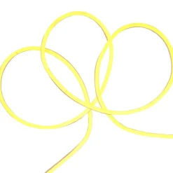 LED Commercial Grade Neon Style Flexible Christmas Rope Lights - 18' - Yellow