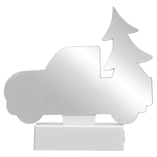 LED 3D Truck Christmas Infinity Mirror - 7.25"