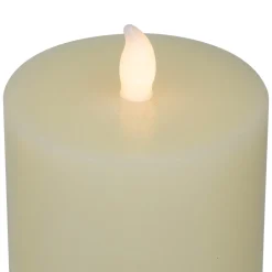 LED Flickering Flameless Pillar Candles - 8.75