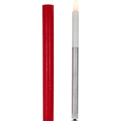 LED Flickering Flameless Taper Christmas Candles - 9.75
