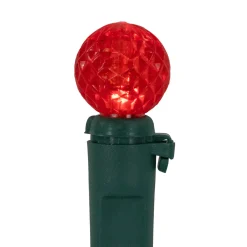 LED G12 Berry Christmas Lights - Multicolor - 16' Green Wire - 50 ct