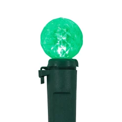 LED G12 Berry Christmas Lights - Green - 16' Green Wire - 50 ct