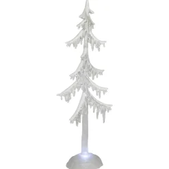 LED Lighted Acrylic Icicle Tree Christmas Decoration - 14