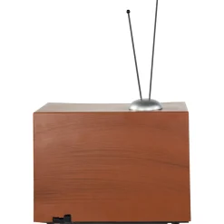 LED Lighted Animated Musical TV with Ice Skating Scene Christmas Display - 9.25