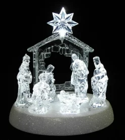 LED Lighted Christmas Nativity Scene - 7.5