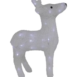 LED Lighted Commercial Grade Acrylic Reindeer Outdoor Christmas Decoration - 15