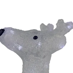 LED Lighted Commercial Grade Acrylic Reindeer Outdoor Christmas Decoration - 15