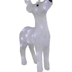LED Lighted Commercial Grade Acrylic Reindeer Outdoor Christmas Decoration - 15