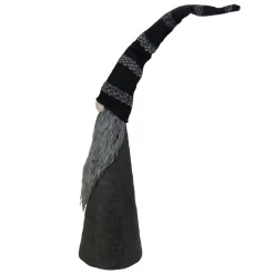 LED Lighted Cone Gnome with Knitted Hat Christmas Figure - 37