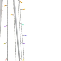 LED Lighted Cone Tree Outdoor Christmas Decoration - 6' - Multi Lights