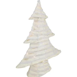 LED Lighted Glitter Christmas Tree - 18.5