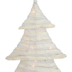 LED Lighted Glitter Christmas Tree - 18.5
