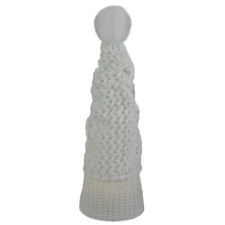 LED Lighted Knitted Sweater Hat Gnome Christmas Figure - 15