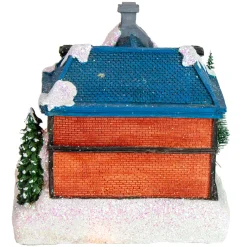 LED Lighted Post Office Christmas Village Decoration - 7