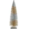 LED Lighted Sisal Christmas Tree -16"- Warm White