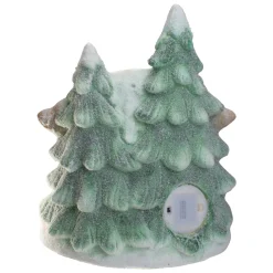 LED Lighted Snowy Winter Village 