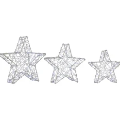 LED Lighted Stars Christmas Outdoor Decorations - 13.75