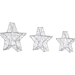 LED Lighted Stars Christmas Outdoor Decorations - 13.75