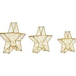LED Lighted Stars Outdoor Christmas Decorations - 14