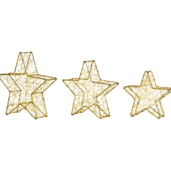 LED Lighted Stars Outdoor Christmas Decorations - 14
