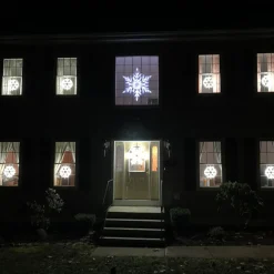 LED Lighted Twinkling Snowflake Christmas Outdoor Decoration - 47