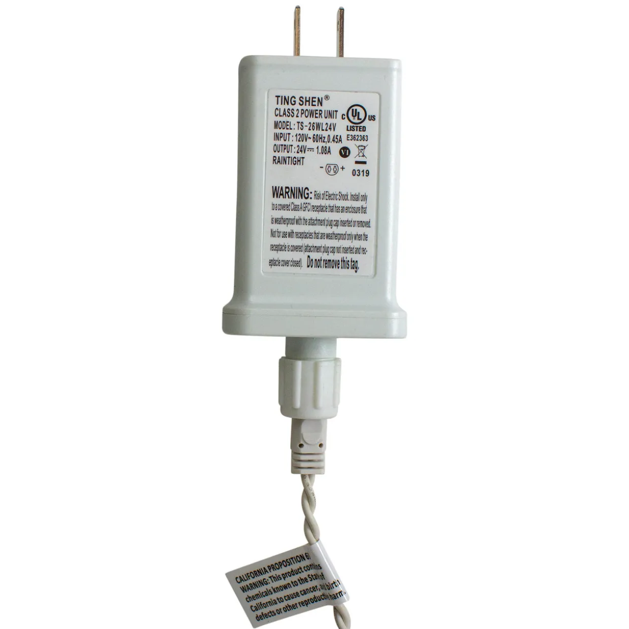 LED Multi-Function Curtain Christmas Lights - 4' x 8' - Warm White Lights