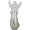 Lighted Angel Holding a Star Christmas Figurine - 13”