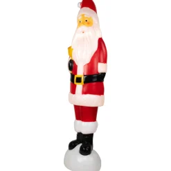 Lighted Blow Mold Santa Claus Outdoor Christmas Decoration - 59