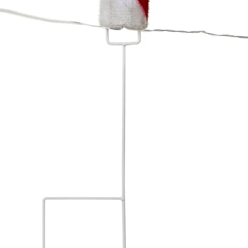 Lighted Candy Cane Christmas Pathway Lawn Stakes - 20" - Set of 3