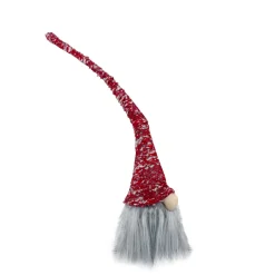 Lighted Christmas Gnome with Bendable Hat Figure - 18