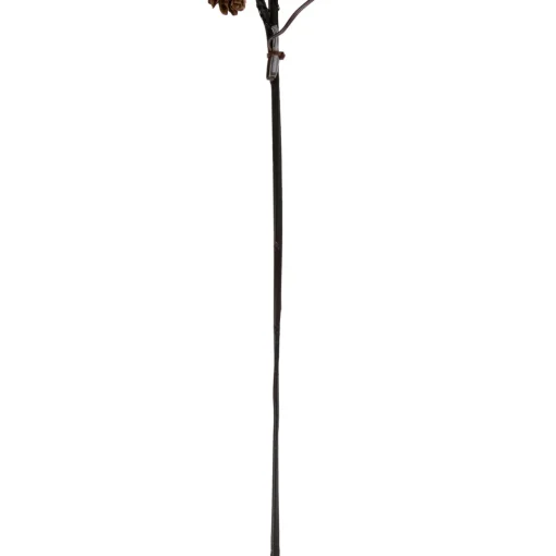 Lighted Pinecone, Berry and Pine Christmas Spray - 27" - Warm White