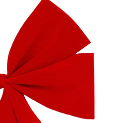 4-Loop Velveteen Christmas Bow Decoration - 12