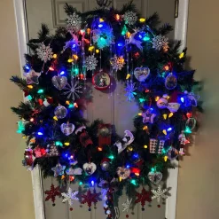 Lush Mixed Pine Artificial Christmas Wreath - 48