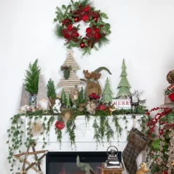 Merry Christmas/Holiday Market Reversible Sign - 10.25"