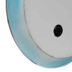 Metal Snowman with Wreath Christmas Decoration - 36