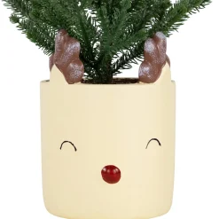 Mini Artificial Christmas Tree in Reindeer - 14.25