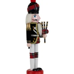 Mini Bagpiper Nutcracker Christmas Figure - 12