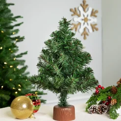 Mini Canadian Pine Artificial Christmas Tree - 12" - Unlit