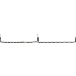 Mini Christmas Commercial Light Set - Clear - 60' Gray Wire - 100ct