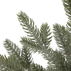 Mini Frosted Artificial Christmas Tree in Nutcracker Pot - 14.75