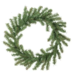 Mini Pine Two-Tone Artificial Christmas Wreath - 12" - Unlit