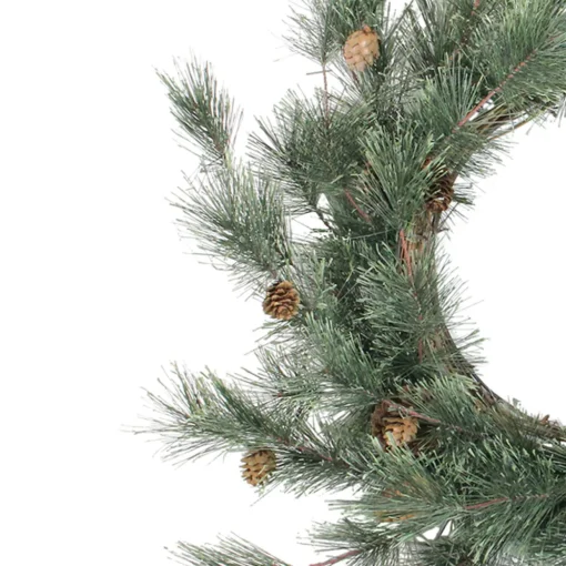 Mixed Pine Cones Artificial Christmas Wreath - 26" - Unlit