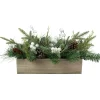 Mixed Pine with Pine Cones and Berries Christmas Floral Arrangement - 20"
