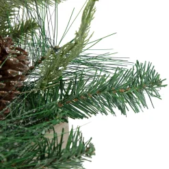 Mixed Pine with Pine Cones and Berries Christmas Floral Arrangement - 20