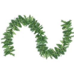 Mixed Two-Tone Pine Artificial Christmas Garland - 9' x 10" - Unlit