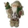 Mountain Santa Standing Christmas Figure - 12"