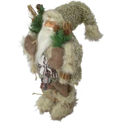 Mountain Santa Standing Christmas Figure - 12