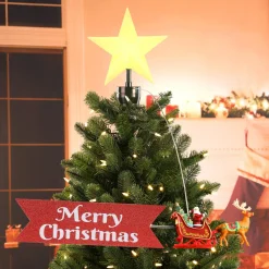 Mr. Christmas Santa's Sleigh Animated Tree Topper